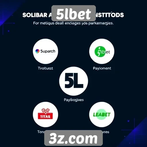 Métodos de pagamento disponíveis na 5lbet